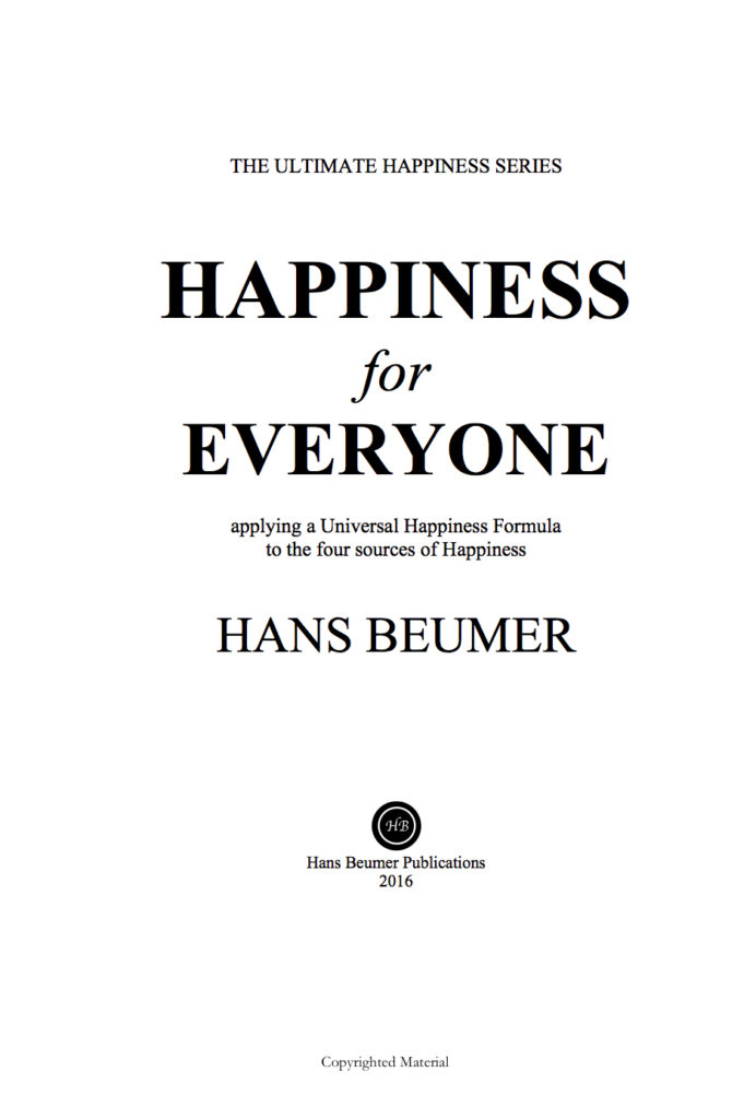 Preview Book Happiness for Everyone