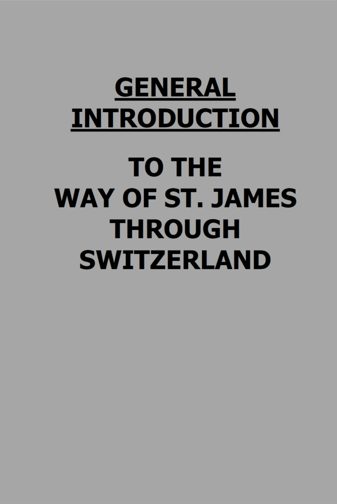 Swiss Camino General Introduction