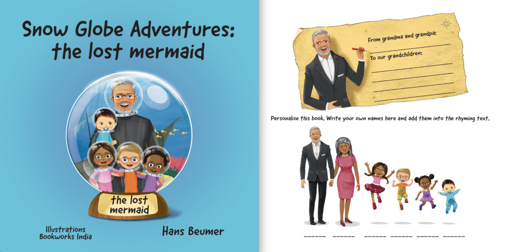 Preview of the book of Snow Globe Adventures: The Lost Mermaid