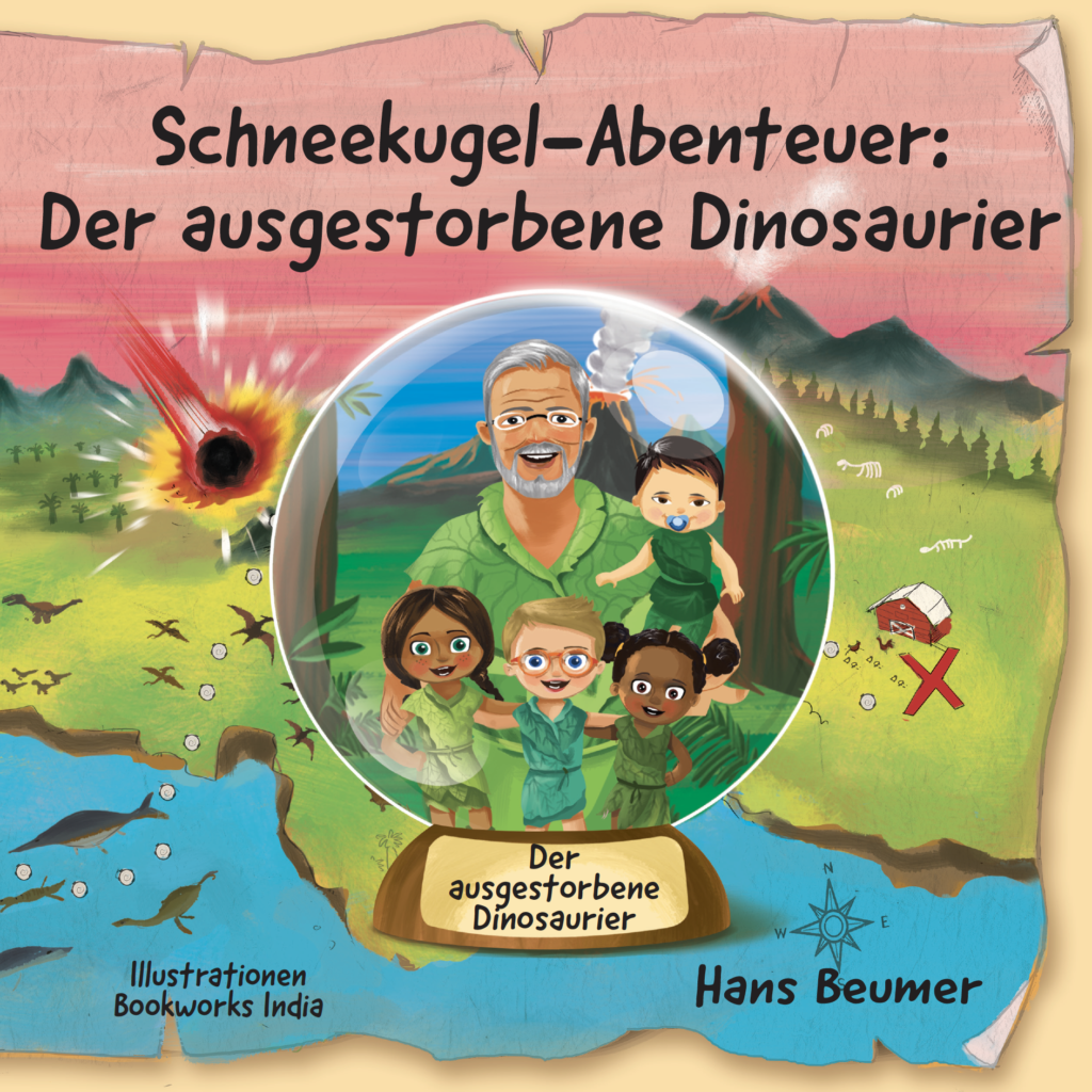Cover vom Buch Schneekugel-Abenteuer: Der ausgestorbene Dinosaurier
