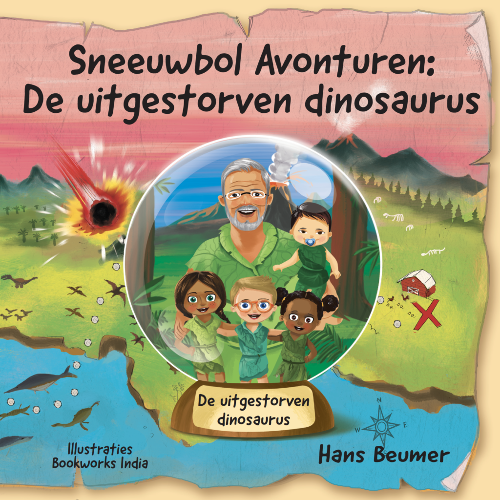 Cover van boek Sneeuwbol Avonturen: De uitgestorven dinosaurus