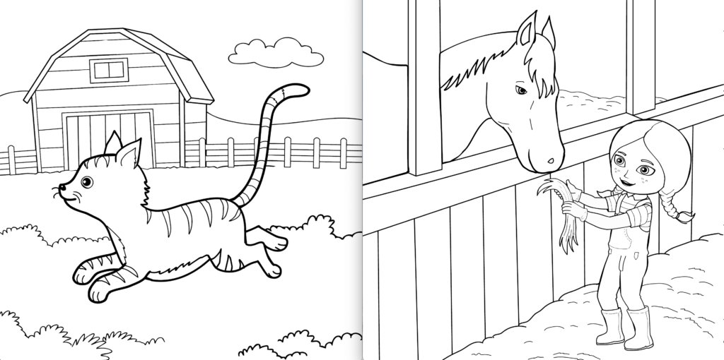 Preview Coloring Book The Old Farmer 2